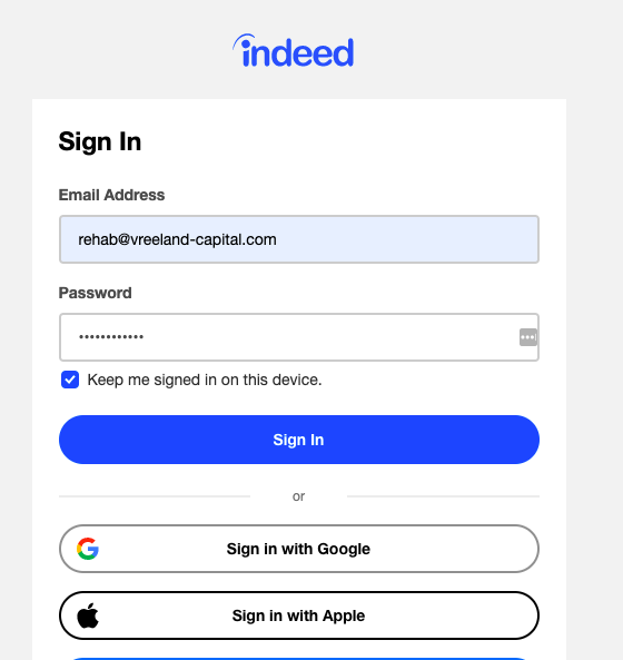 Indeed Job Posting Process Process Street